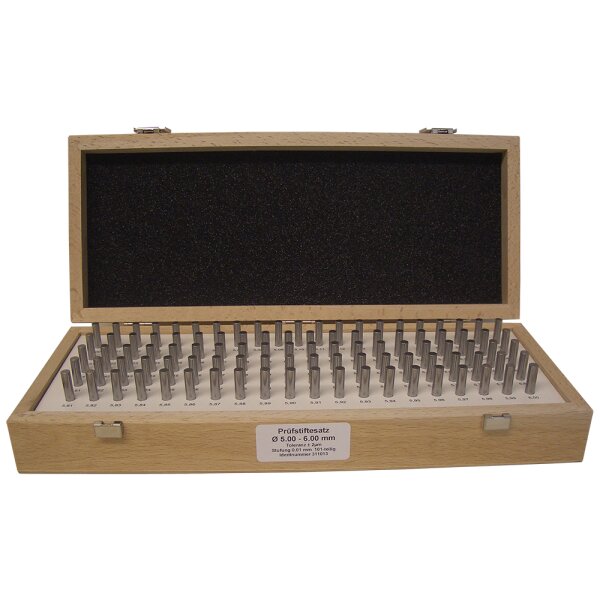 Parbaudes tapu komplekti DIN 2269 5-6mm gradacija: 0.01 101 gab.
